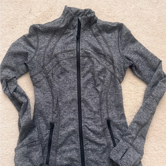 Lululemon Heathered Gray Define Jacket - Picture 2 of 6